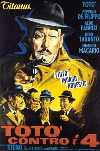 Totò vs the Four movie poster