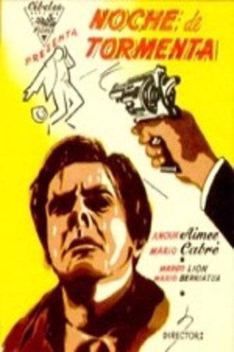 Noche de tormenta movie poster