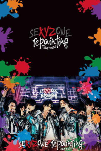 Sexy Zone repainting Tour 2018 movie poster