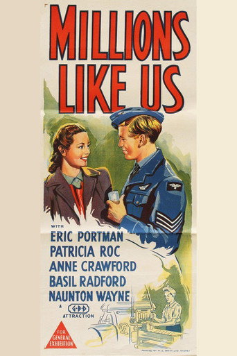 Millions Like Us movie poster