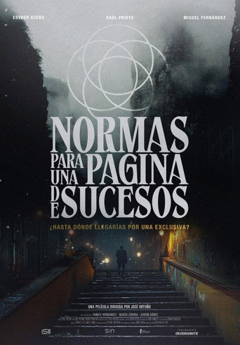 Normas para una página de sucesos movie poster