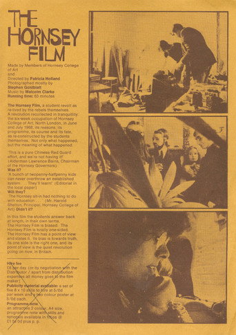 The Hornsey Film movie poster