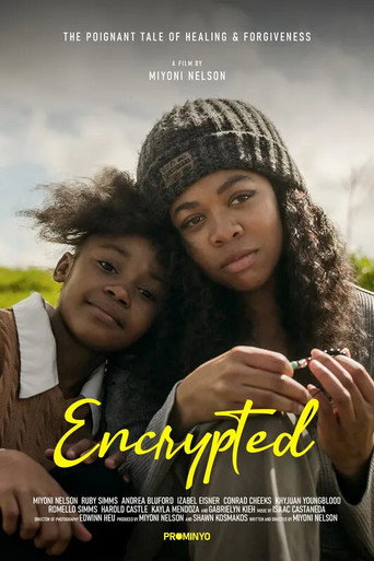 Encrypted movie poster