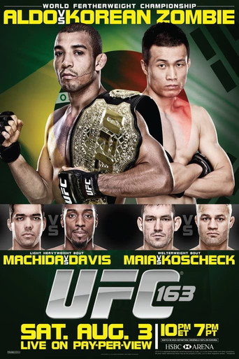 UFC 163: Aldo vs Korean Zombie movie poster