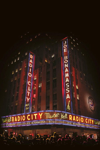 Joe Bonamassa: Live at Radio City Music Hall movie poster