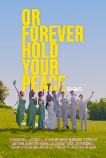 Or Forever Hold Your Peace movie poster