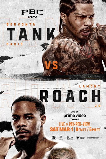 Gervonta Davis vs. Lamont Roach movie poster
