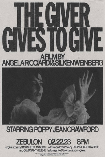 The Giver Gives to Give movie poster