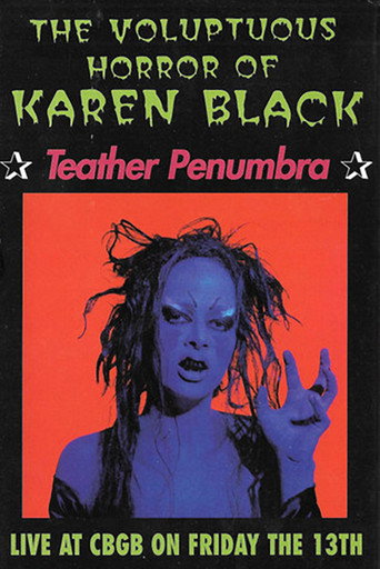 The Voluptuous Horror of Karen Black: Teather Penumbra movie poster