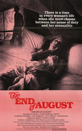 The End of August movie poster