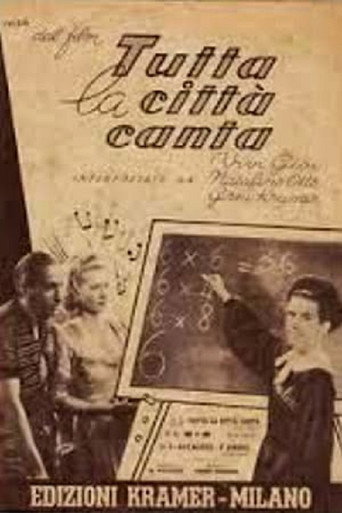 Tutta la città canta movie poster