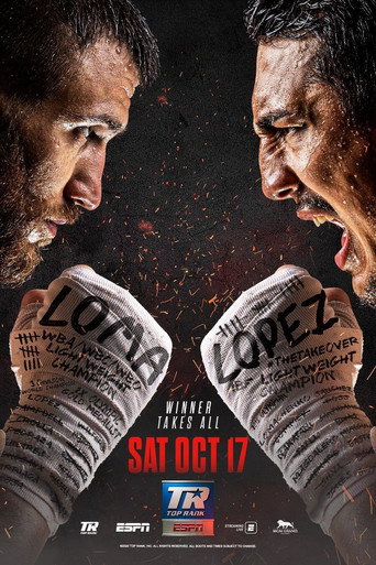 Vasyl Lomachenko vs. Teófimo López movie poster