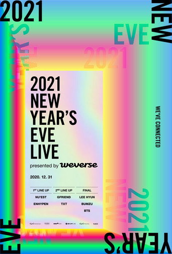 2021 NEW YEAR’S EVE LIVE presented by Weverse movie poster