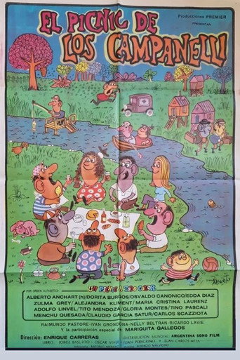 El picnic de los Campanelli movie poster