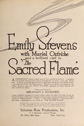 The Sacred Flame movie poster