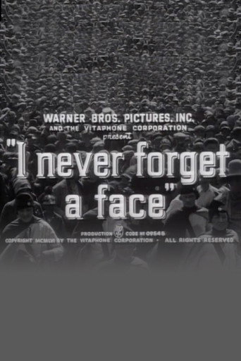 I Never Forget a Face movie poster