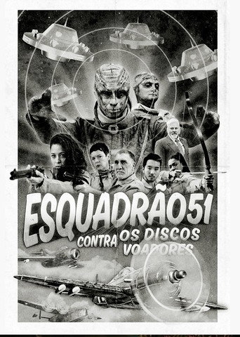 Esquadrão 51 contra os Discos Voadores movie poster