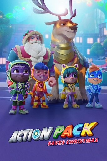 The Action Pack Saves Christmas movie poster