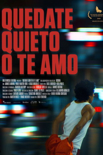 Stay Still or I'll Love You movie poster