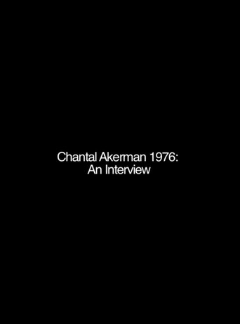 Chantal Akerman: An Interview movie poster