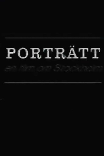 Portrait: A Film of Stockholm movie poster