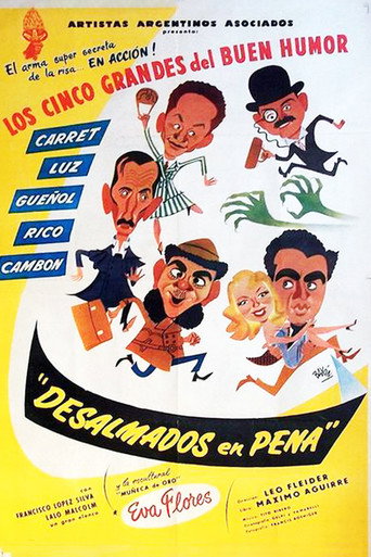 Desalmados en pena movie poster