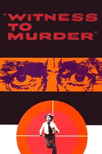 Witness to Murder movie poster