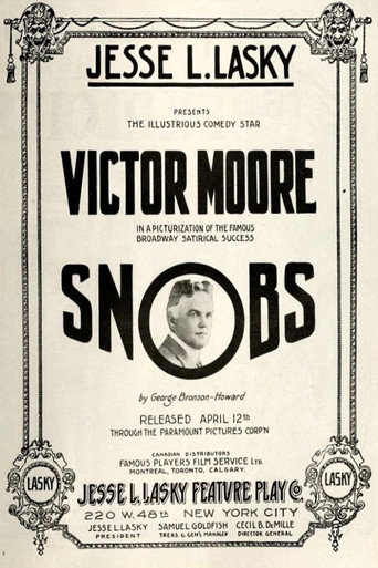 Snobs movie poster