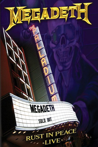 Megadeth - Rust in Peace Live movie poster