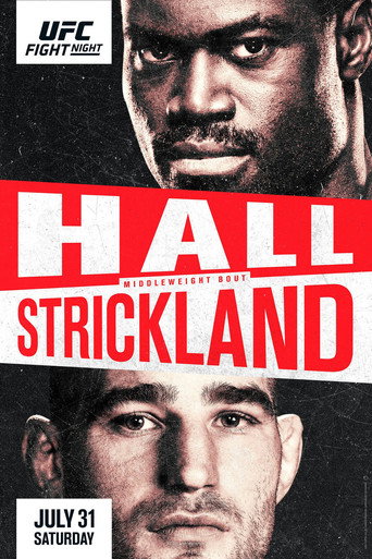 UFC on ESPN 28: Hall vs. Strickland movie poster