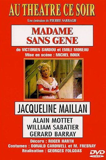 Madame Sans-Gêne movie poster