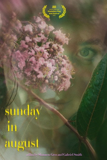 sunday in august movie poster