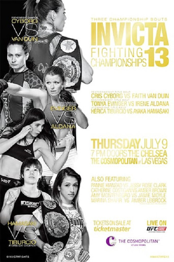 Invicta FC 13: Cyborg vs. Van Duin movie poster
