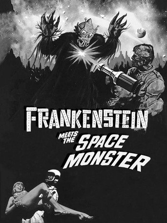 Frankenstein Meets the Space Monster movie poster