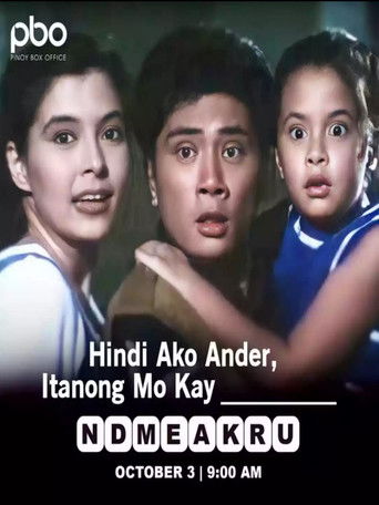 Hindi Ako Ander, Tanong Mo Kay Kumander movie poster