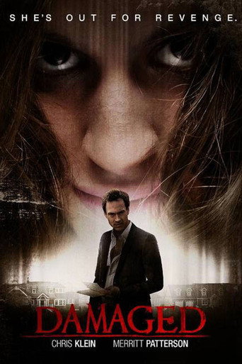 Damaged movie poster