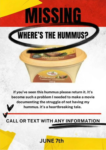 Where's the Hummus? movie poster