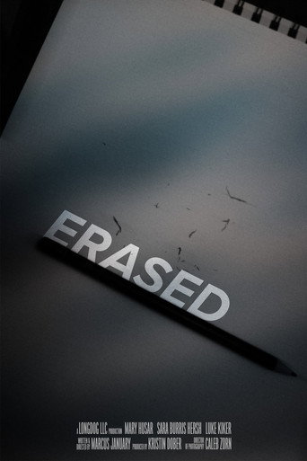 Erased movie poster