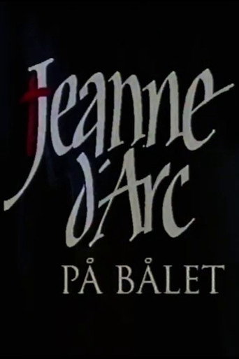 Jeanne d'Arc på bålet movie poster