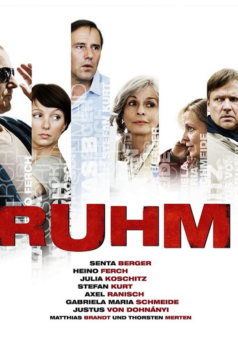 Ruhm movie poster
