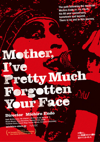 Mother, I've Pretty Much Forgotten Your Face movie poster