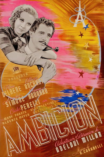 Ambición movie poster