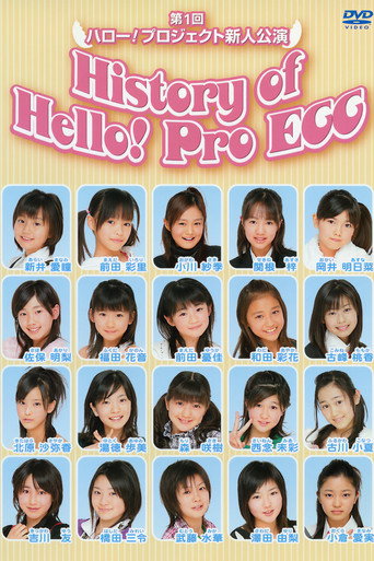 The 1st Hello! Project Newcomer's Performance History of Hello! Pro EGG movie poster