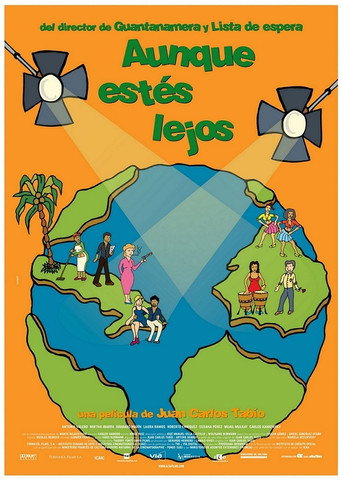 Aunque estés lejos movie poster