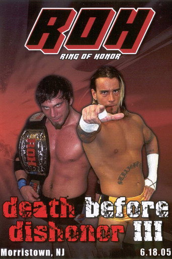 ROH: Death Before Dishonor III movie poster
