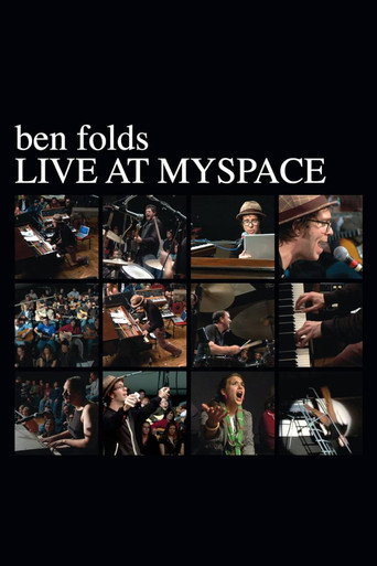 Ben Folds: Live at MySpace movie poster