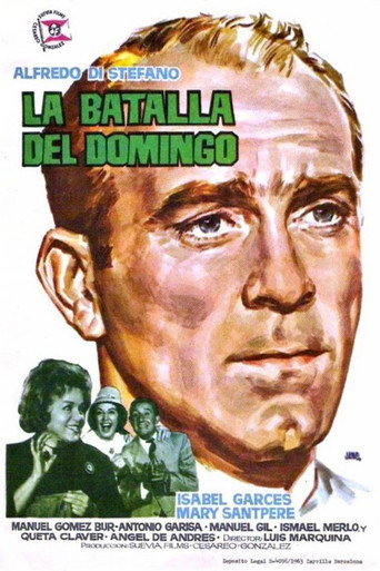 La batalla del domingo movie poster