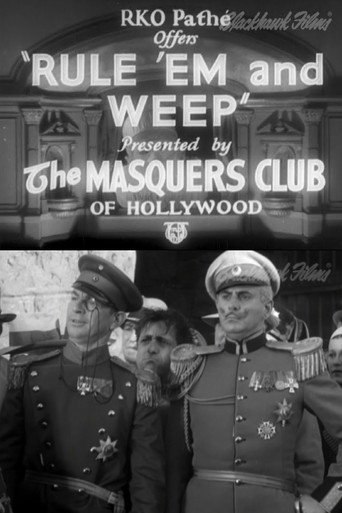 Rule 'Em and Weep movie poster
