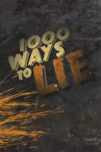 1000 Ways to Lie movie poster