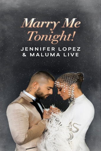 Jennifer Lopez & Maluma Live: Marry Me Tonight! movie poster